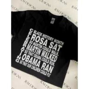 Celebrating Black History Month Tee Shirt